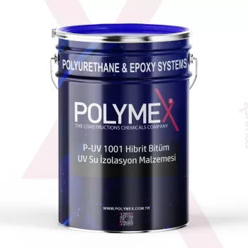 Polymex P-UV 1001-Hibrit Bitüm UV Su İzolasyon Malzemesi