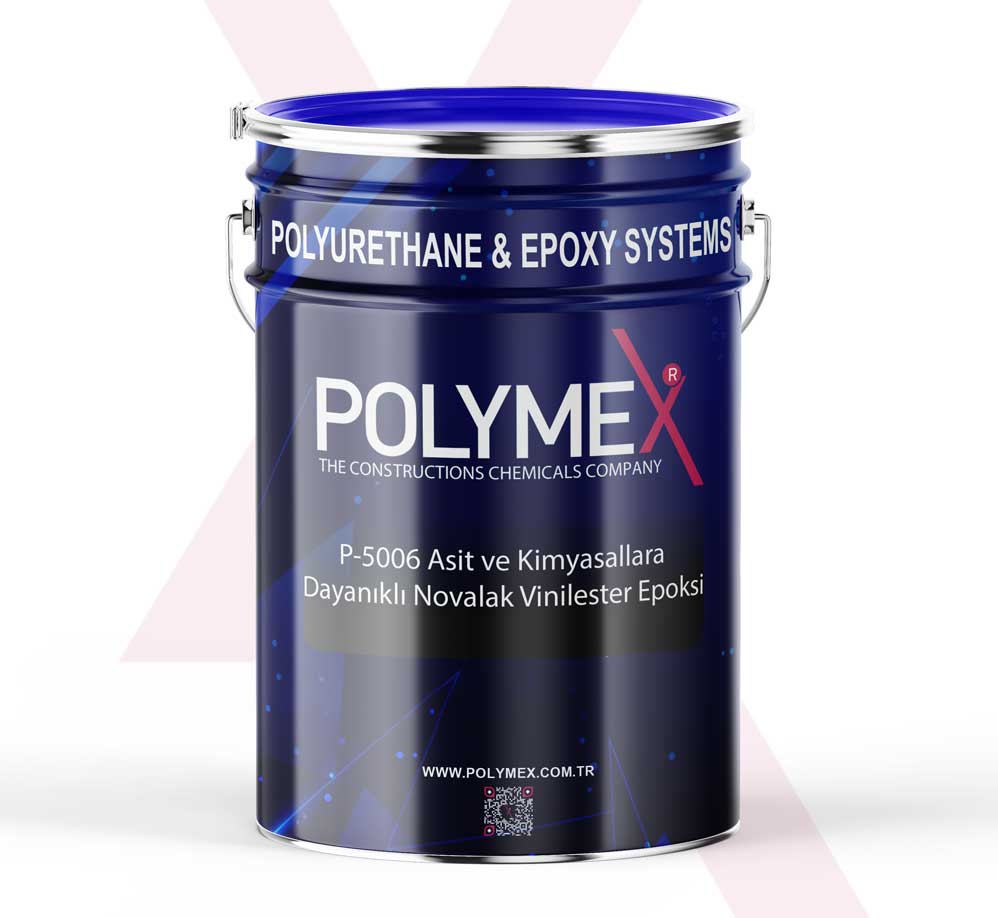 P-5006 Asit ve Kimyasallara Dayanıklı Novalak Vinilester Epoksi